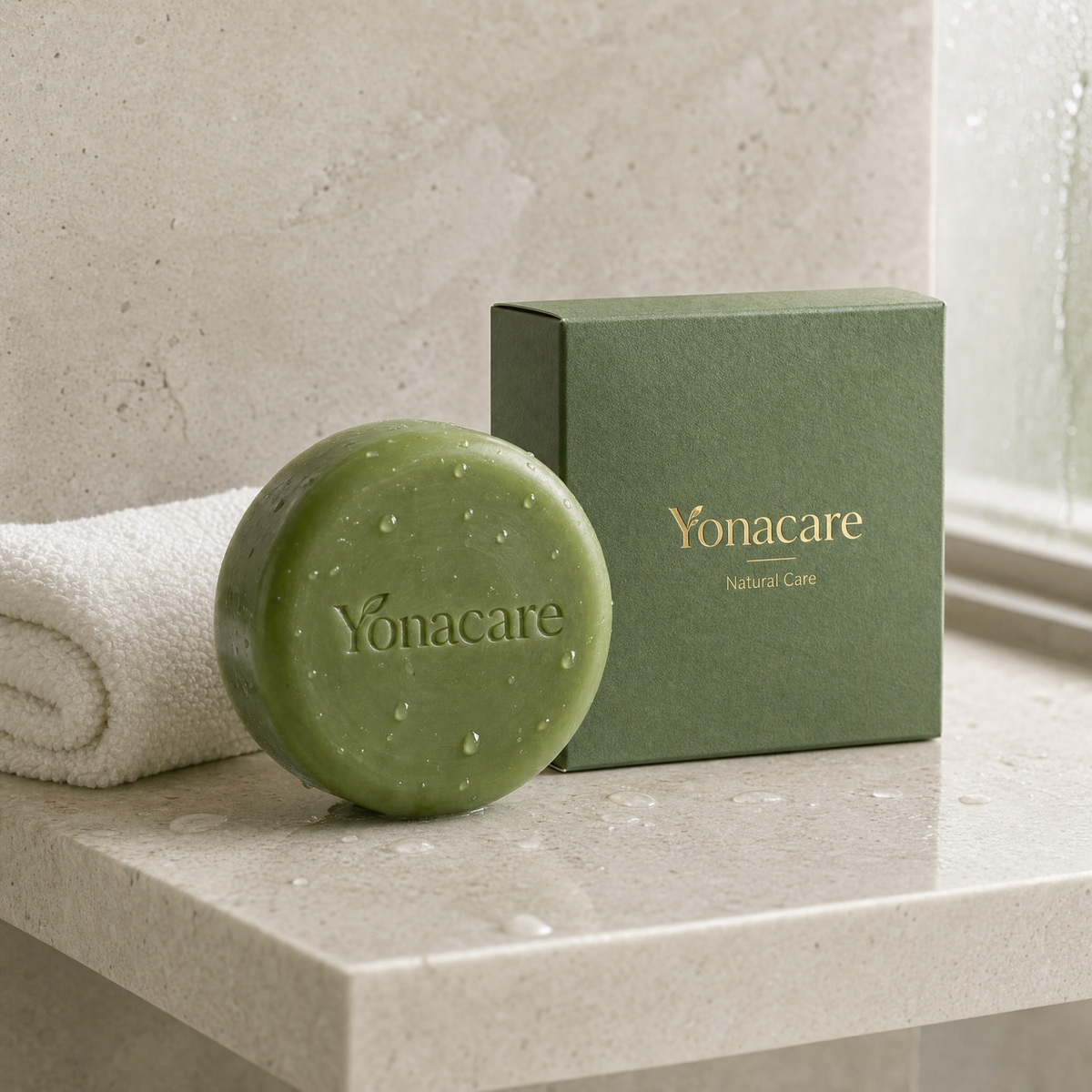 Yonacare Korean Scalp Conditioner Bar with box